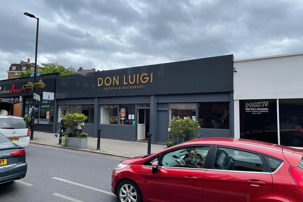 Don Luigi shop sign